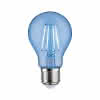 Leuchtmittel LED Fil blau E27 klarglas 