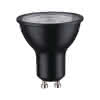 Leuchtmittel LED GU10 460lm 2700K 36° Black matt dim 7W 230V RAL9004