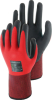 Handschuhe Leibwächter Flex rot Gr. 09 Nylon, Nitril, Touch-Funktion