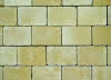 KASTELL-Pflaster beige-weiss 21x14x8  cm rustikal getrommelt