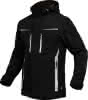 Softshell Jacke schwarz Gr. XL 258gr.Pongee.Membran+Fleece