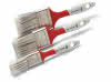 Flachpinselset Allright M 1x 30/50/60mm 2K-Kunststoffstiel Edelstahlzwinge 3 St.