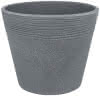 Topf Napoli betonfarbe ca.30cm 
