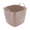 Kübel 25 L graubraun 