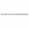 Blanke FLEX-LINE Abdeckung Design 2 90cm x 60mm, Höhe 10-18mm, Edelst. geb.