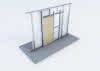 Knauf Pocket Kit Neu CW75/100 B>985 bis 1300 x H bis 2110 mm