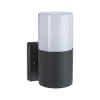 Outdoor Wandleuchte Tubs grau Metall IP44 E27 230V
