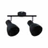 Spotlight Davy 2x10W E27 schwarz 