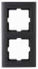 Abdeckrahmen UP-FR 2-f.Athenis anthrazit IP44