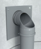 Innenliegender Schachtabsturz DN/OD 160 für Betonschacht DN 1000