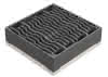 Aufsatz MEIDRAIN 500x500 Kl.D Pult SW17 Beton-Guss/Guss, MEIPREN, m.E.