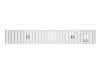 BIRCOlight 100 Gitterrost 1000x153x20mm feuerverz., MW 30/10mm, Kl.B,