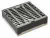 Aufsatz BUDATOP 500x500 Kl.D Pult SW27 Beton-Guss/Guss, MEIPREN
