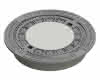 Schachtabd.MEILEVEL-A PLUS Kl.D rd.LW610 o.V.m.E., Guss/Beton-Guss, DUOMEIPREN