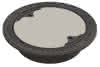 Schachtabd.MEILEVEL-K Kl.D rd.LW600 o.V. Guss/Beton-Guss, DUOMEIPREN, m.E.