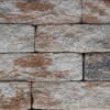Schichtmauerwerk Anfang / Endstein Antik 50x25x15 cm muschelkalkmix nunciert