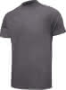 T-Shirt rundhals grau Gr. XL 50% BW/50% Polyester, 180g