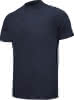 T-Shirt rundhals marine Gr. M 50% BW/50% Polyester, 180g
