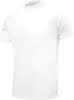 T-Shirt rundhals weiß Gr. L 50% BW/50% Polyester, 180g