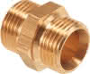 Druckluft-Doppelgew. 3/8"x3/8" (2 Stück) Aussengewinde