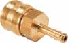 Druckluft-Schnellkupplung m. Tülle 6 mm 