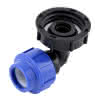 Winkel-Rohrverbinder 32mm zu IBC-Tank 