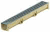 ACO Self Euroline 2.0 Rinne NW100 500mm B118mm, mit Stegrost Stahl verzinkt