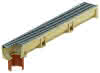 ACO Self Euroline 2.0 Rinne NW100 1000mm B118mm, Ablauf DN/OD110mm