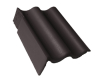 Braas Giebelstein Big 11 cm Star Matt links granit ( Harzer )