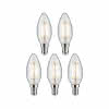 LED 5er Pack Kerze 470lm 2700K klar 