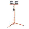 LED-Strahler slim 2x50W IP65 CE 2x4700lm Stativ