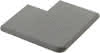 KANN VIOS-POOLumrandung feingestrahlt Aussenecke 45x30/30x4 cm grau