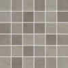 Feinsteinzeug Mosaik 30x30x1cm (5x5) brown-grey Unio-Cer Extra Relief rekt.,   #DDM06721