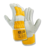 Rindvollleder-Handschuhe K2 gelb 8 teXXor®