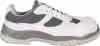 Halbschuh S3 CARRARA weiß Gr.45 
