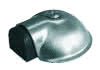 Türstopper Edelstahl matt geb. Ø25x30 mm Klappverpackung