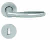 Alu-Rosettengrt. Mod. KIM II WC, St. 8mm, F1 natureloxiert