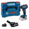 Bosch GSR 18V-90 FC Akku-Bohrschrauber und Flexiclick-Aufsatz in L-BOXX 136