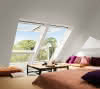 VELUX Dachbalkon GDL PK19 2066 weiß lack EN. PLUS Alu 94x252