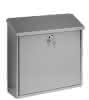 Briefkasten Edelstahl 367x367x11mm 