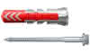 Universaldübel DuoPower 10x50 S K (4 Stück)