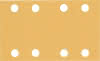 Schleifpapier C470 EXPERT 80x133mm G 120 10 St G 120 Klettverschluss, 8 Löcher