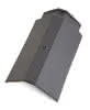 Actua10 Firstziegel mattschwarz (EB)