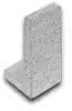 Flair Stützwinkel  80x50x50cm Lastfall 1 anthrazit