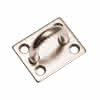 Augplatte Edelstahl 4-eckig 35x40 mm 