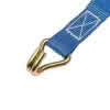 Spanngurt PES blau 2-tlg. 25 mm/5,0 m mit Ratsche u. 2 Spitzhaken, 250 daN