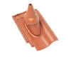 Braas Achat 14 GS(Hanseat) Naturrot Ton-Antennenziegel mit Aufsatz