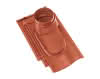 Braas Achat 14 GS(Hanseat) Naturrot TonAbgasrohrdurchgang-kpl bis 116mm