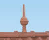 Braas Dachschmuck First-Spitze 55cm Rotbuche