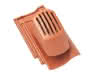 Braas Achat 14 GS(Hanseat) Naturrot Ton-Sanilüfter DN125/110 oben offen